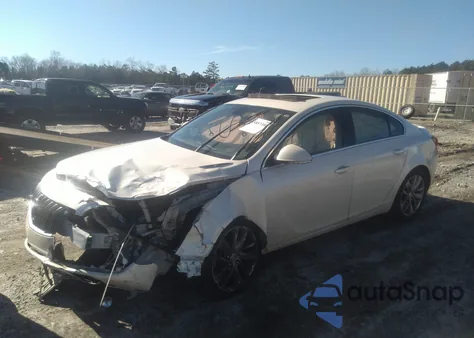 2015 Buick Regal Turbo из США, поврежденный, VIN 2G4GK5EX1F9267086